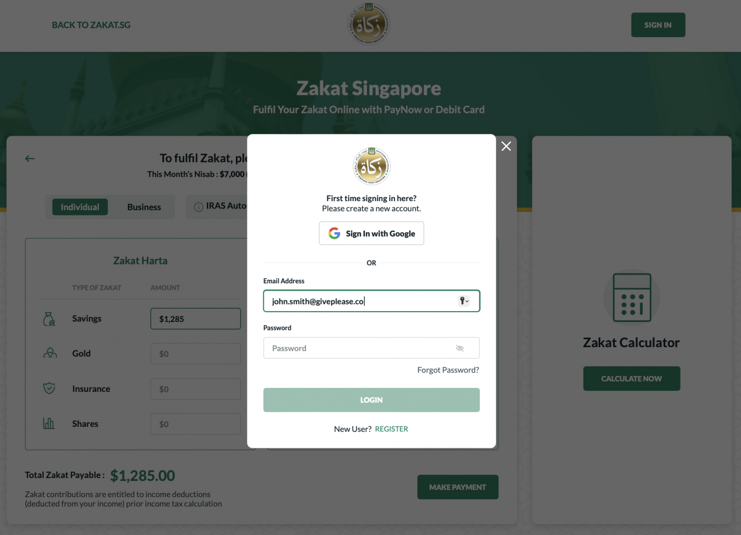 Zakat MUIS