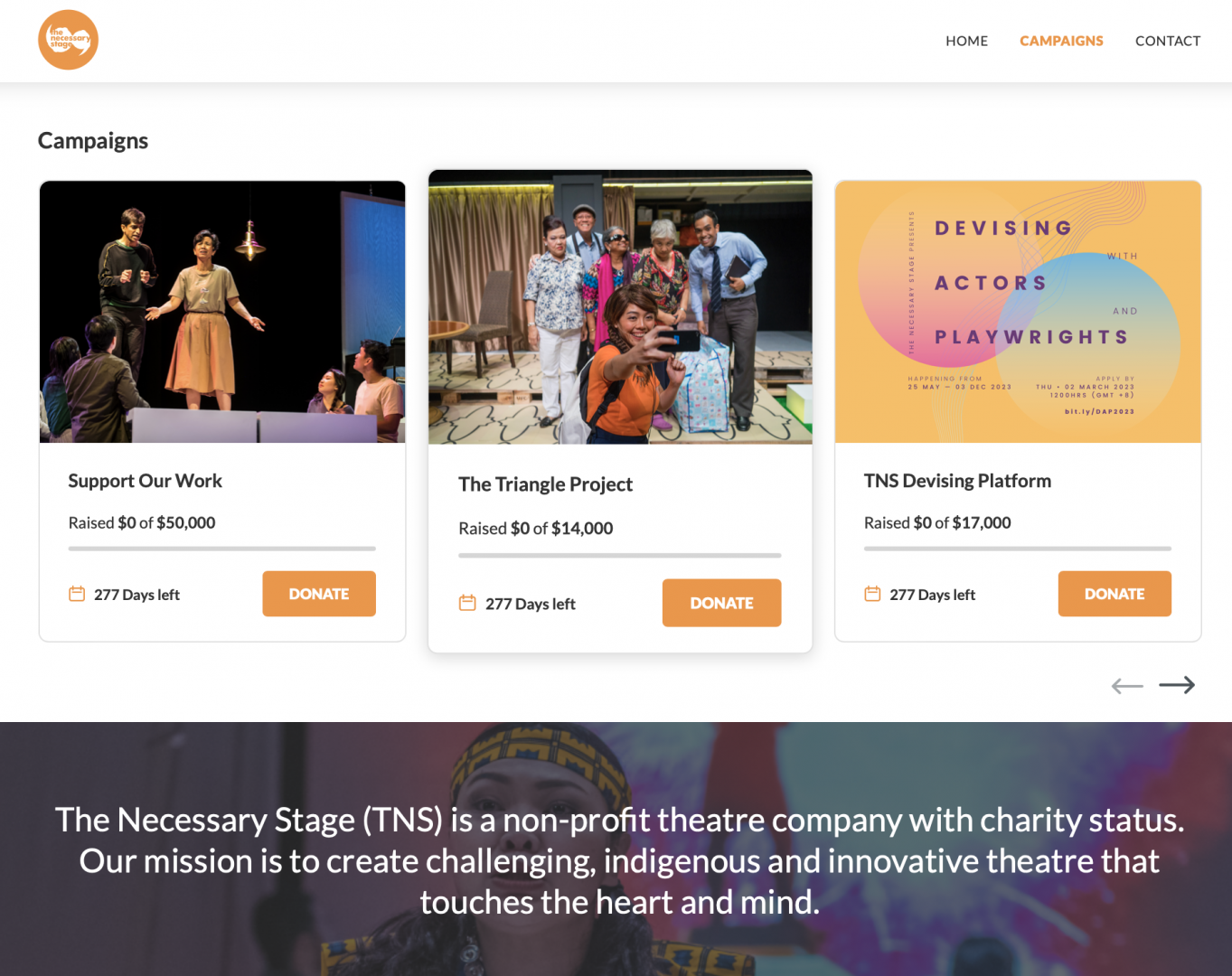 Necessary Stage