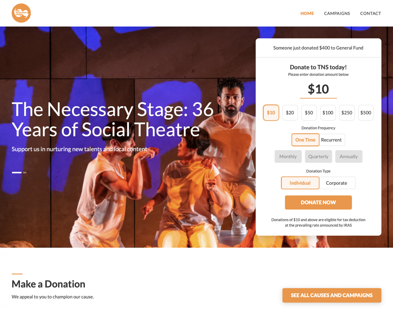 Necessary Stage